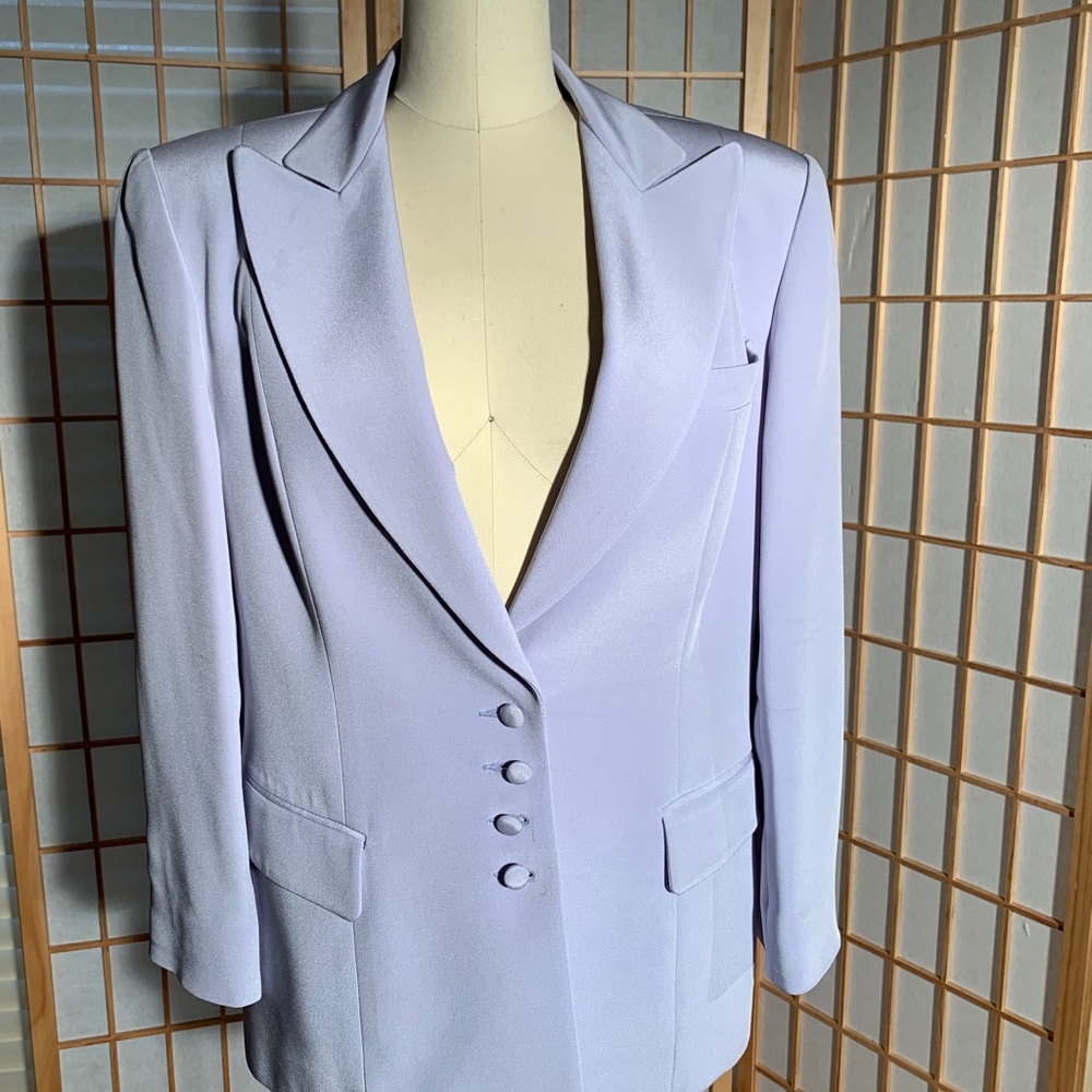 Laughlin New York silk suit size 14